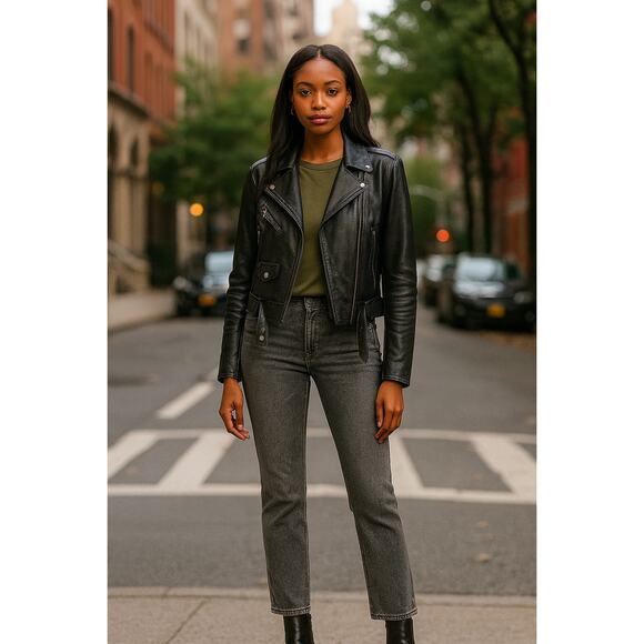 Levi's Women's SIZE 28/26 Premium Denim Wedgie Straight Jeans Gray - Picture 2 of 6